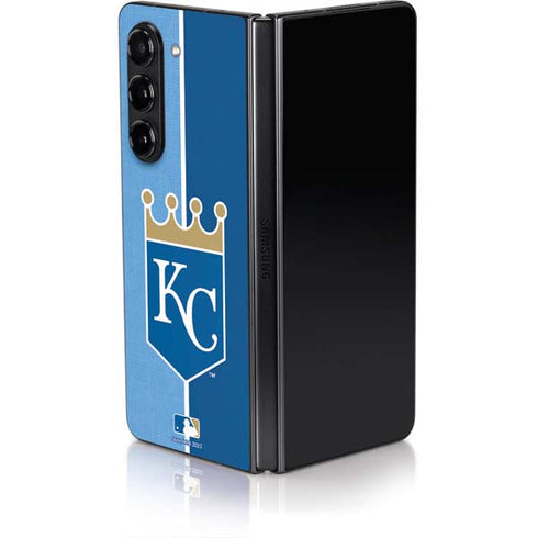 MLB Kansas City Royals Split Galaxy Z Fold5 5G Skin